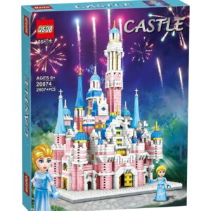 Frozen Elsa's Diamond Castle Building Block Set - 2607pcs