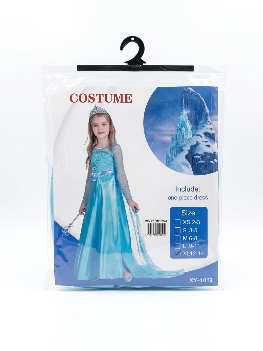 Magical Ice Princess One-Piece Dress