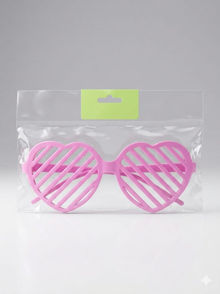 Pink Heart Shutter Shades - Image 2