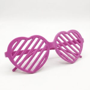 Pink Heart Shutter Shades