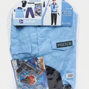 Police Officer Costume -Light Blue in Colour