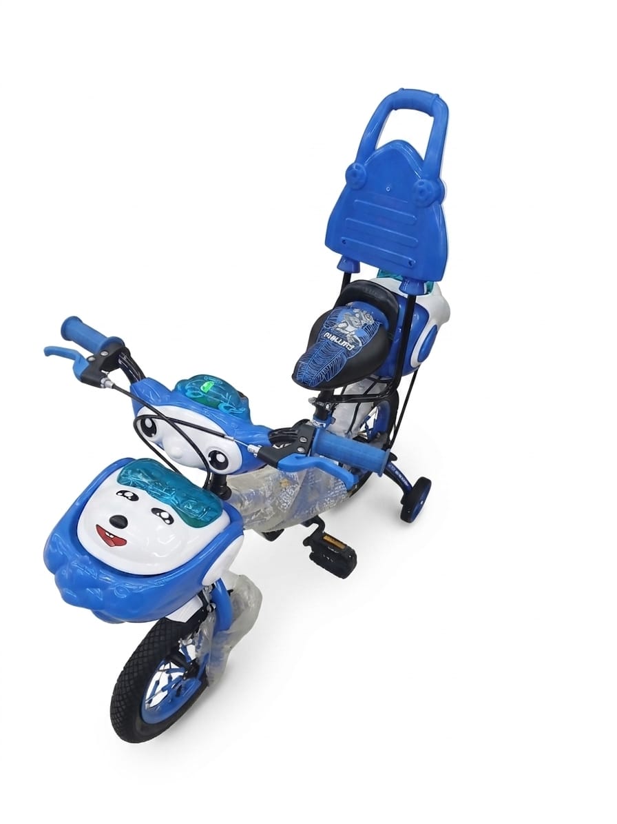 Cartoon Bicycle with a Backrest-12''