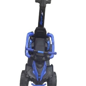 3-in-1 Push Car-Blue Colour