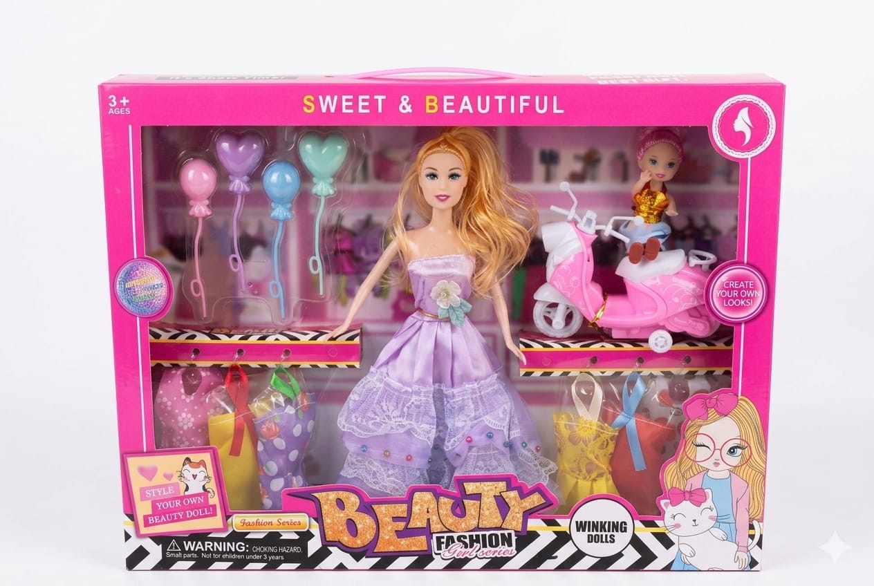 Beauty Fashion Girl Series Doll