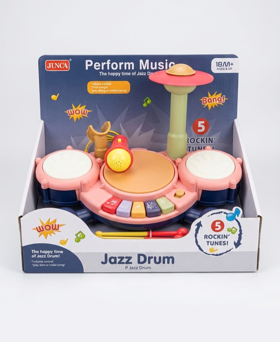 Perform Music Jazz Drum Set for Kids.