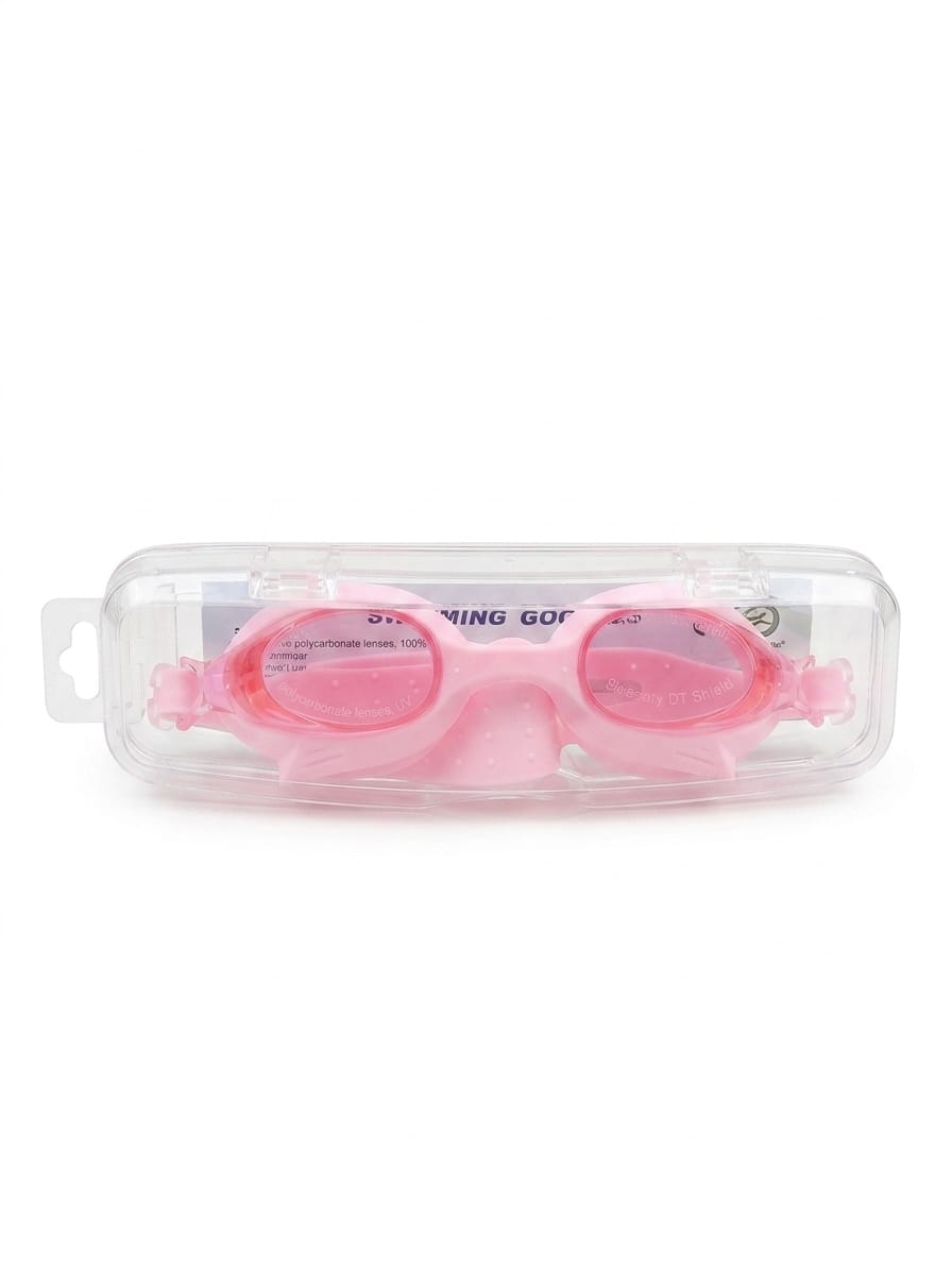 Kids' Anti-Fog Swimming Goggles with Protective Case - Image 2