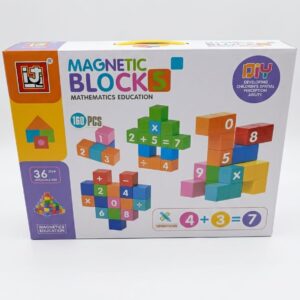 Magnetic Mathematics Education Blocks