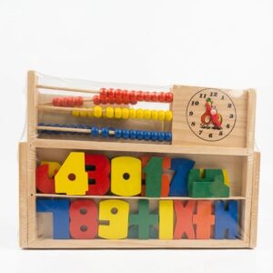 Wooden 3-in-1 Educational Calculation Shelf