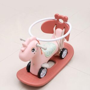 2-in-1 Rocking Horse and Ride-On Toy
