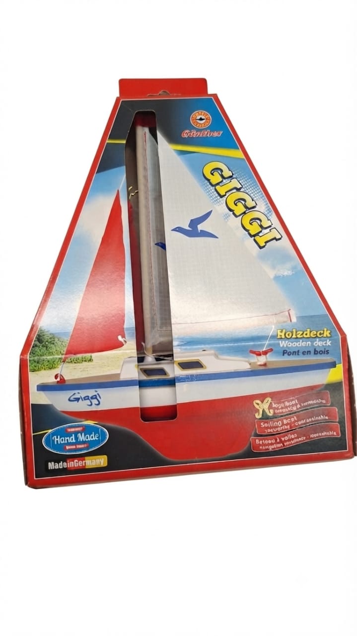 Giggi Wooden Sailing Boat