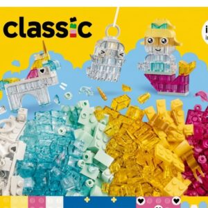 LEGO Classic Magical Transparent Bricks.