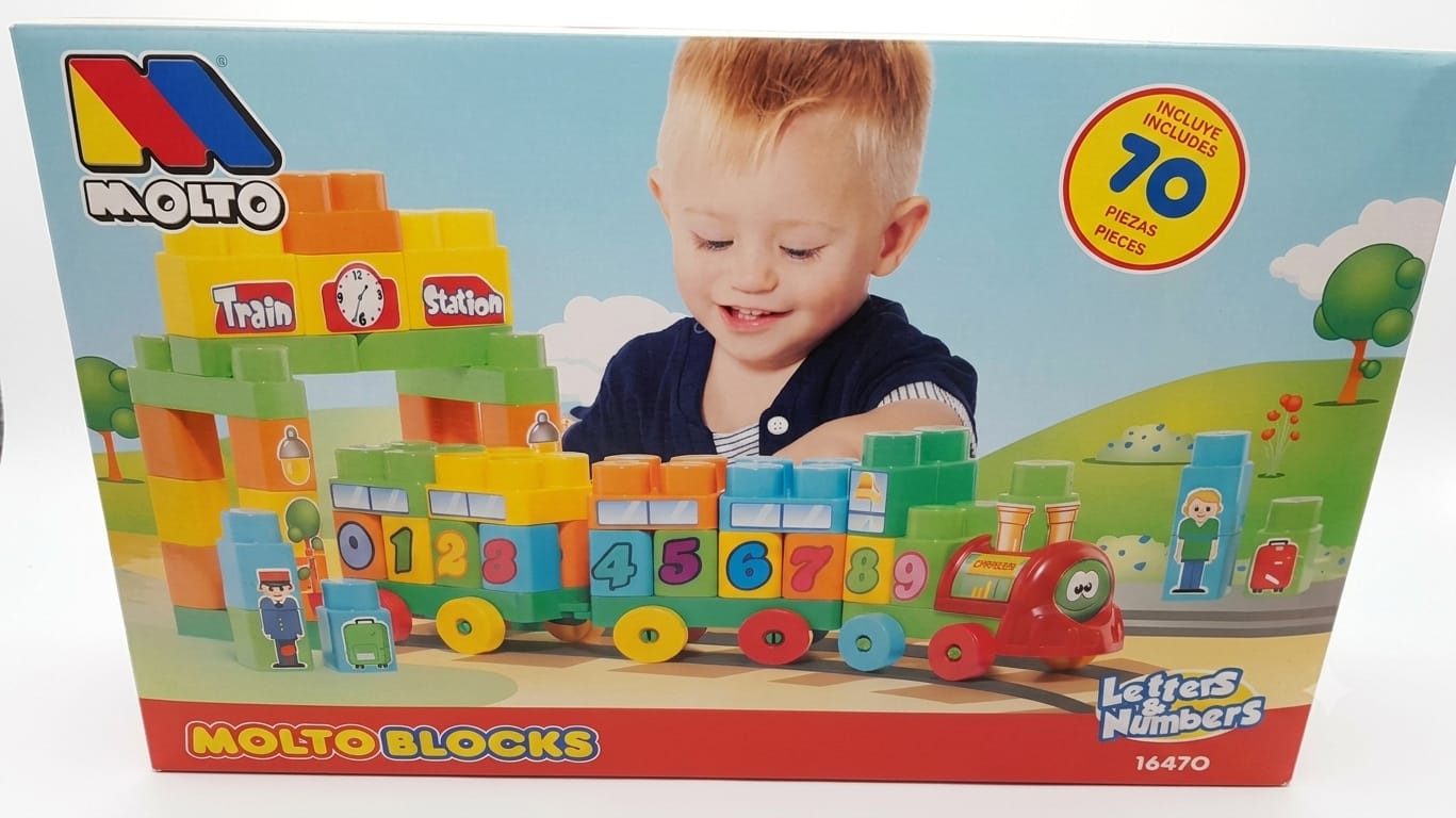 Molto Blocks Letters & Numbers (16470)