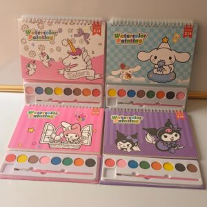 All-in-One Watercolor Painting Activity Book.